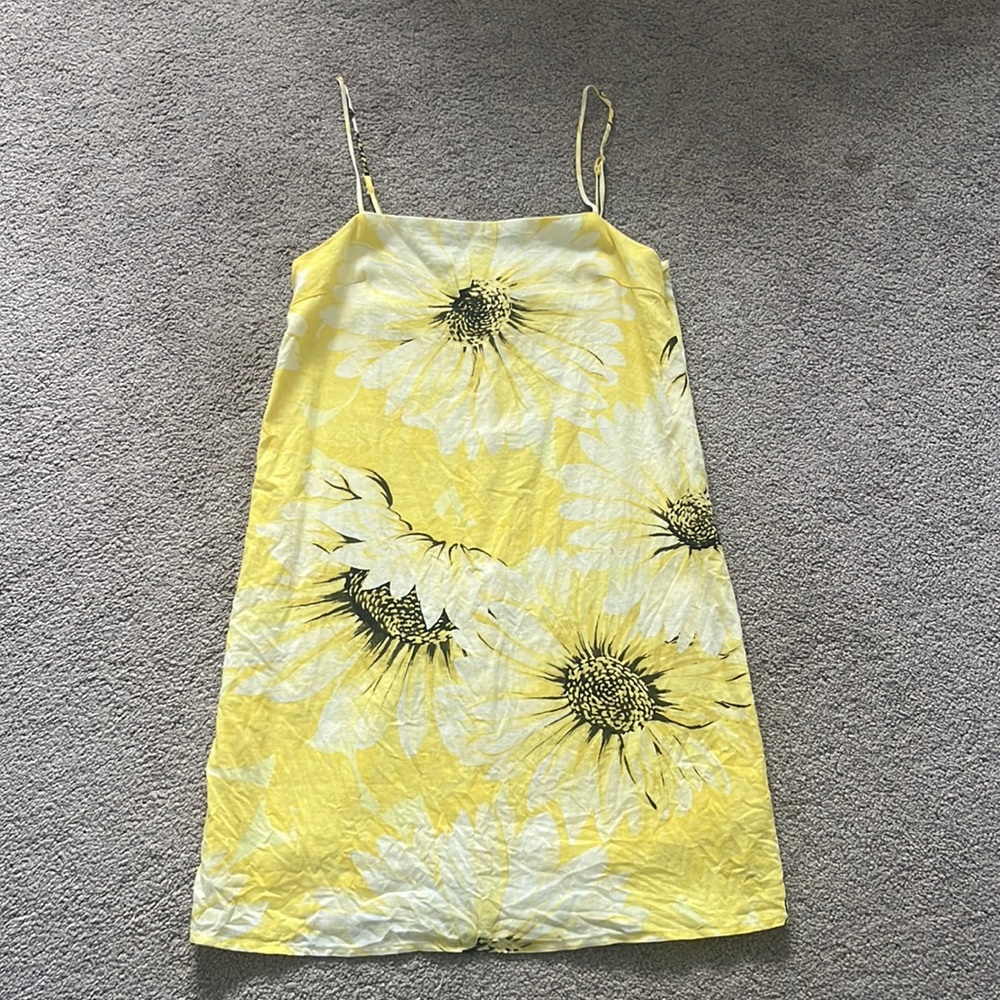 Linen Blend Dress